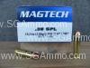 50 Round Box - 38 Special FMJ 158 Grain Ammo by Magtech - 38P
